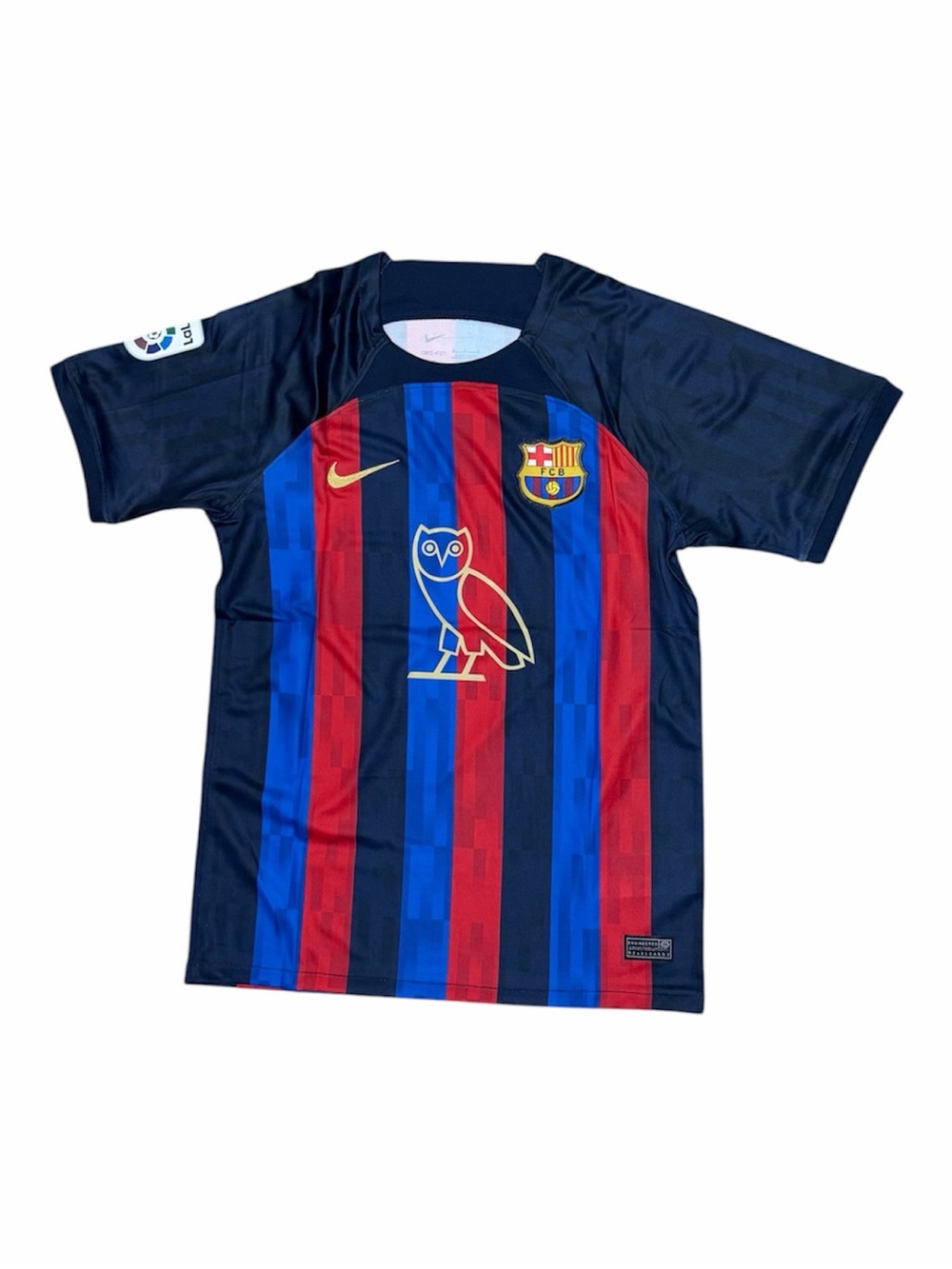 2024/25 fc barcelona home Drake kit. OVO x fc Barcelona soccer football jersey